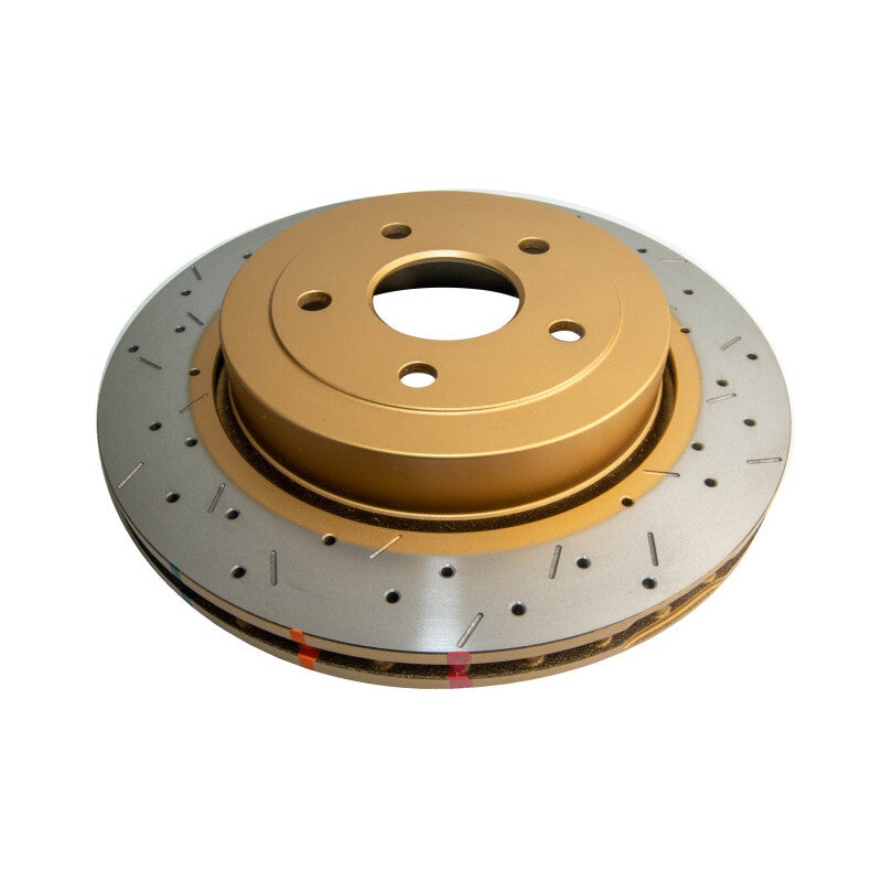 DBA 06-10 Jeep Grand Cherokee SRT-8 360mm Dia Rear Drilled & Slotted T3 4000 Series Rotor