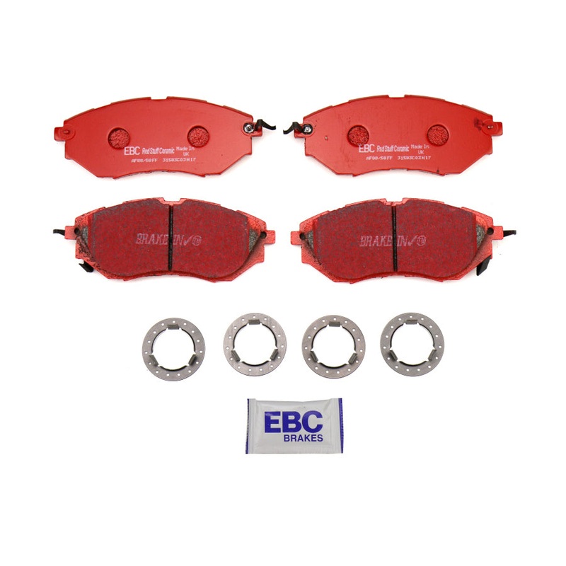 EBC Brakes Redstuff Ceramic Brake Pads Front – 2014-2018 FXT| DP31583C