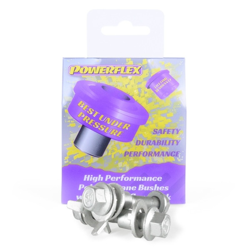 Powerflex PowerAlign Camber Bolt Kit (15mm) Toyota MR2 Gen2 SW20 (1989 – 1999)MR2 SW20 REV 2 to 5 (1991 – 1999)