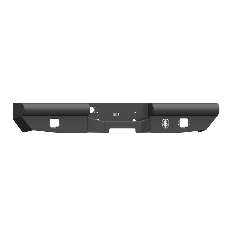Road Armor 03-09 Dodge 2500 Vaquero Rear Non-Winch Bumper – Tex Blk
