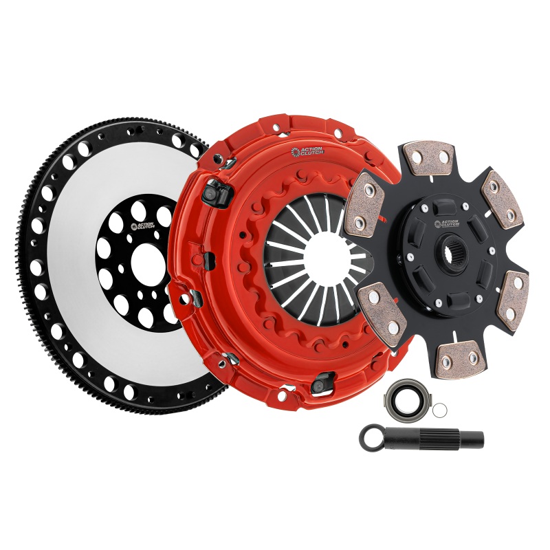 Action Clutch 05-12 Subaru Legacy GT 2.5L (EJ255) Turbo AWD Stage 3 Clutch Kit (1MS) w/Lightened FW