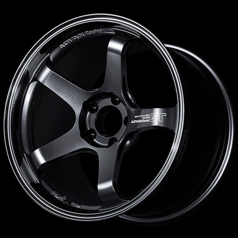 Advan GT Beyond Wheel – 17×8.0 +45 | 5×114.3 | Racing Titanium Black
