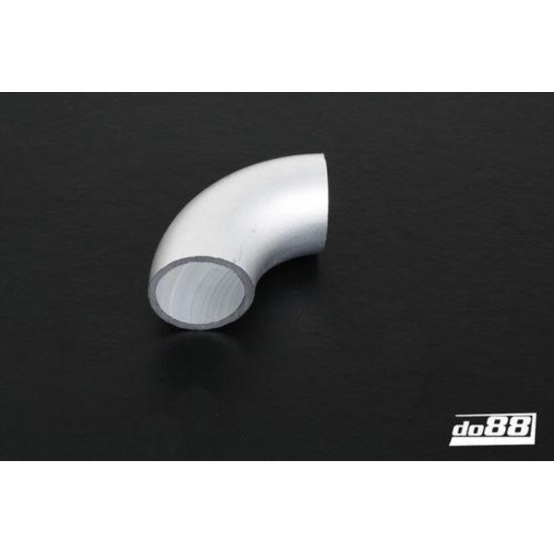 Aluminum pipe 90 35×2,5 mm, short radius