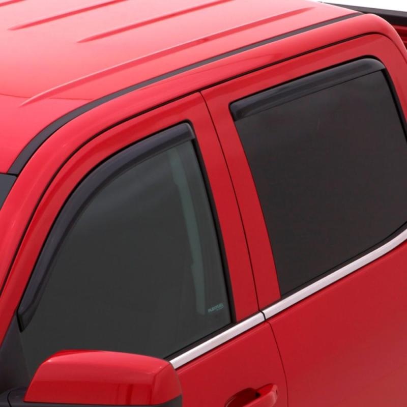 AVS 16-18 Toyota Prius Ventvisor In-Channel Front & Rear Window Deflectors 4pc – Smoke