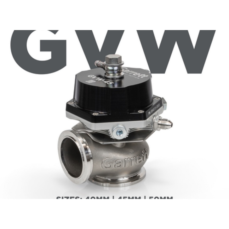 Garrett GVW-45 45mm Wastegate Kit – Black