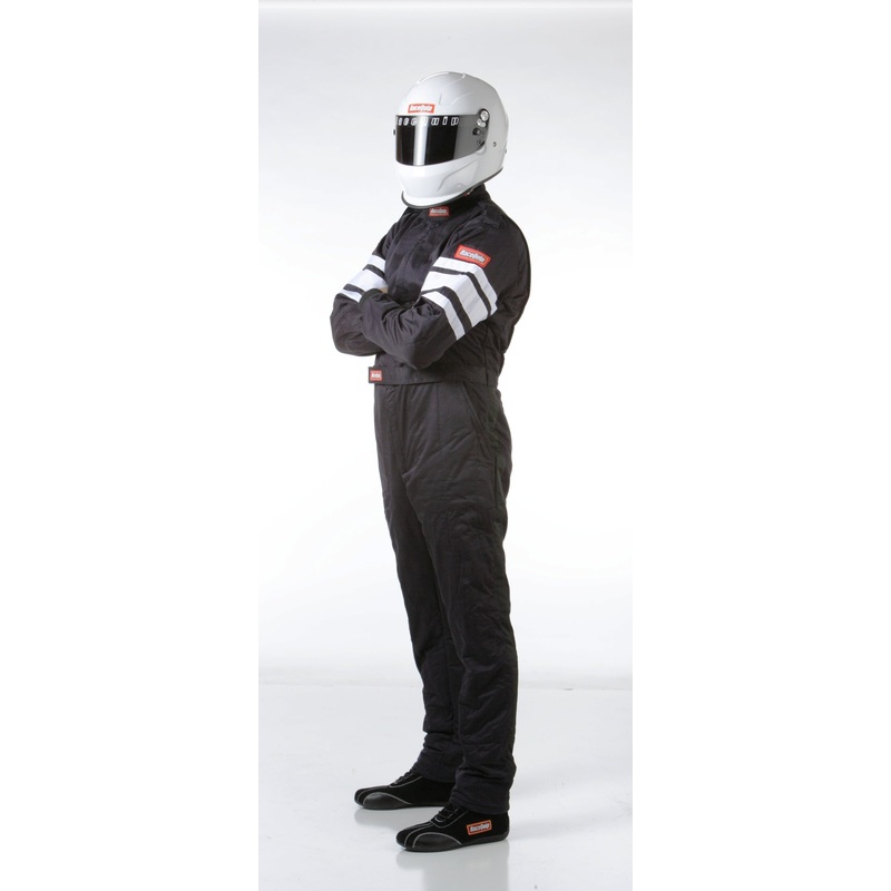 RaceQuip Black SFI-5 Suit – Small