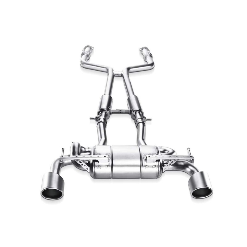 Akrapovic 09-17 Nissan 370Z Slip-On Line (SS) (Req. Tips)