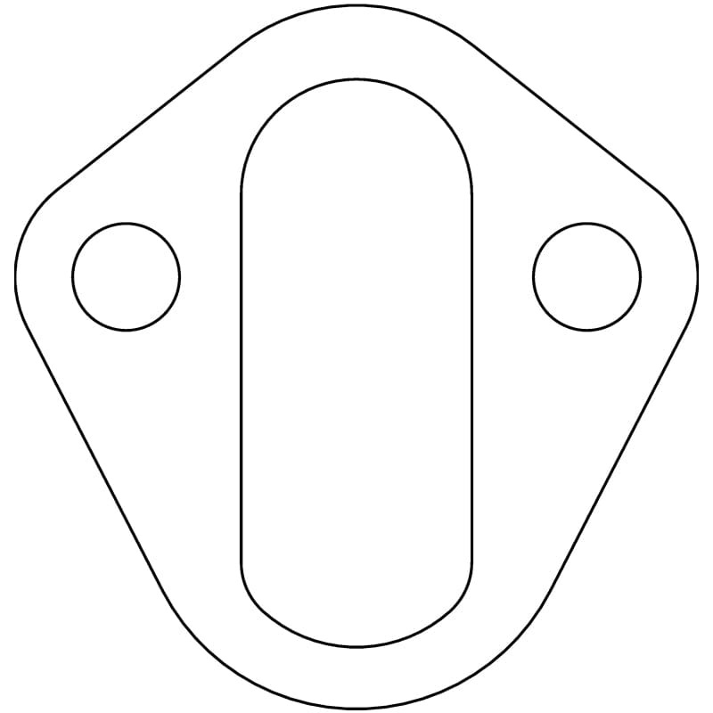 Cometic Ford Flathead V8 8BA / 8CM .031in Fiber Fuel Pump Mount Gasket – 1948-1953