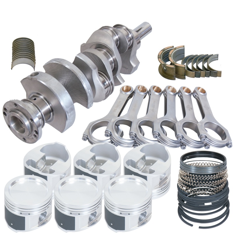 Eagle Buick 3.8L V6 3.400in Ext Balance Crank 5.967in H-Beam 3.830in Pistons Rotating Assembly