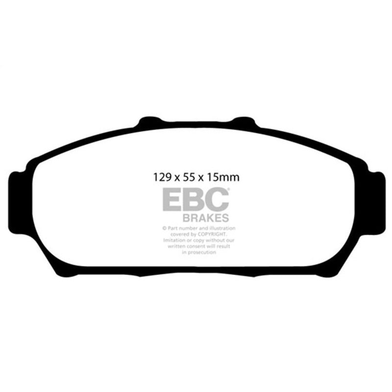 EBC 94-01 Acura Integra 1.8 Yellowstuff Front Brake Pads