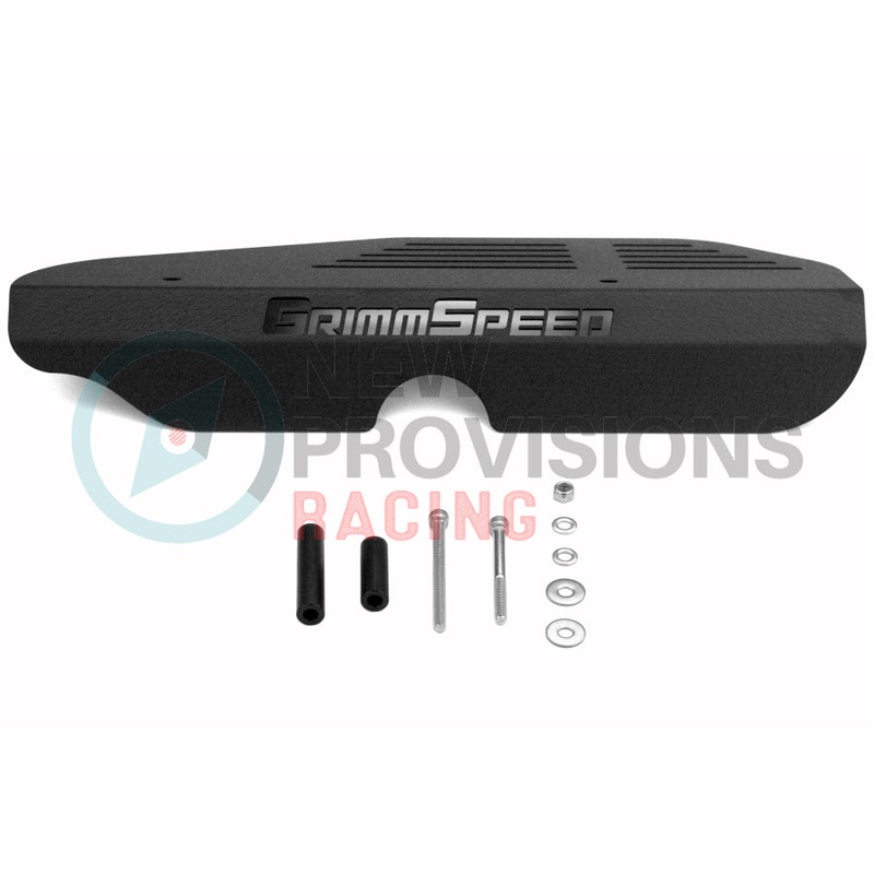 GrimmSpeed Alternator Cover Black – 2002-2014 WRX / 2004-2021 STI