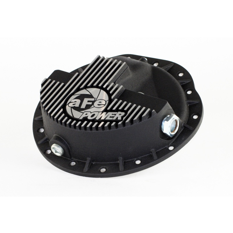 AFE Front Differential Cover (Machined; Pro Series) 2003-2013 Dodge Diesel Trucks L6-5.9/6.7L
