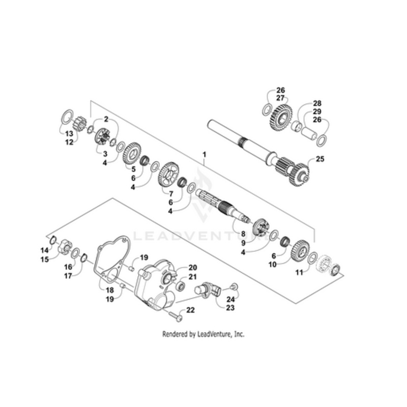 Driven Gear-High (30T – Uc) by Arctic Cat