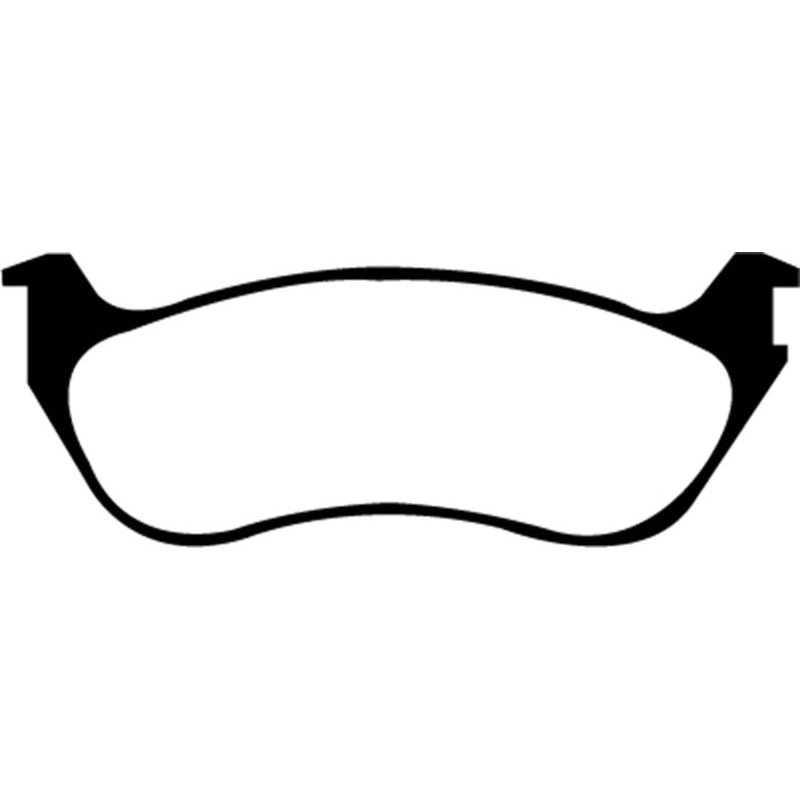EBC 02-05 Ford Explorer 4.0 2WD Greenstuff Rear Brake Pads