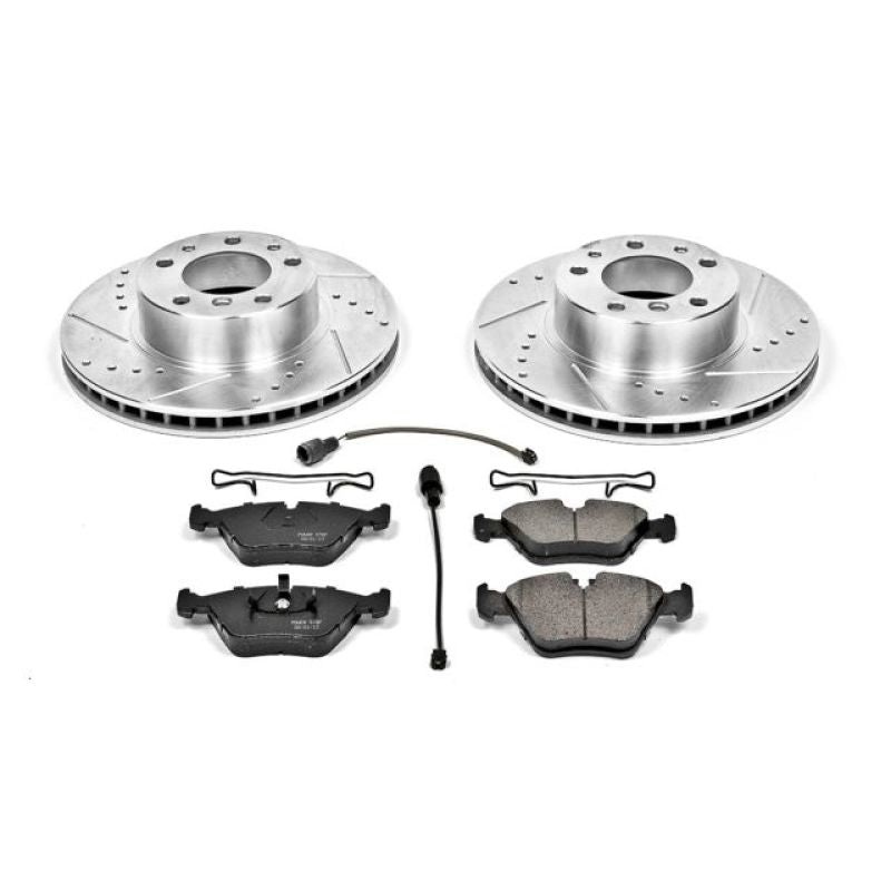 PowerStop Power Stop 94-95 BMW 540i Front Z23 Evolution Sport Brake Kit