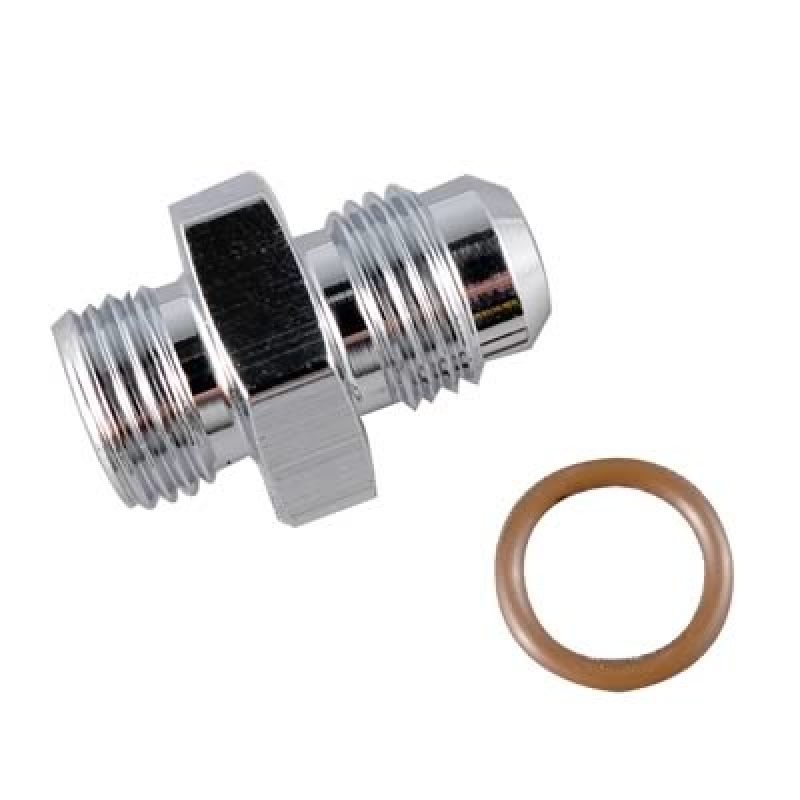 Fragola -6AN x 3/4-16 (8) Radius Fitting O-Ring – Chrome