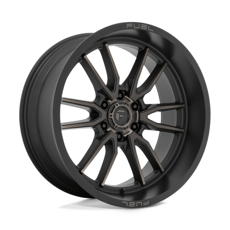 Fuel Wheels D762 Clash 22″ 6×139.7 Matte Black Double Dark Tint