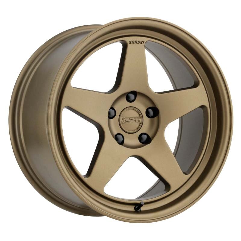 Kansei K12B Knp 18x9in / 5×120 BP / 35mm Offset / 72.56mm Bore – Bronze Wheel
