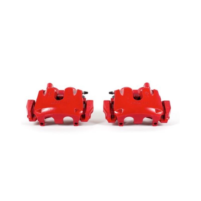 Power Stop 11-17 Dodge Durango Front Red Calipers w/Brackets – Pair