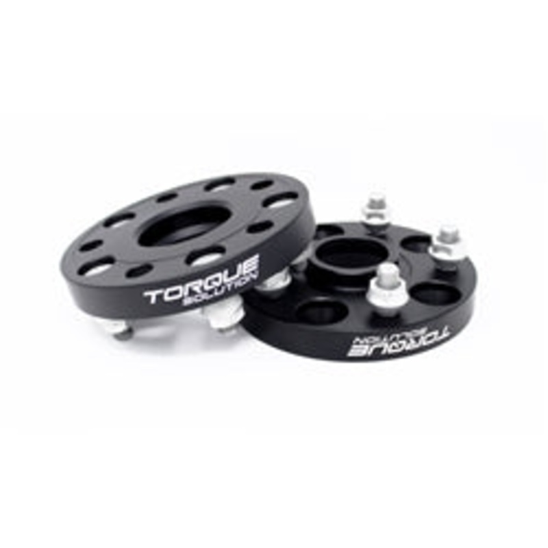 Torque Solution Forged Aluminum Wheel Spacers 5×100 25mm Pair WRX 2002-2014 | TS-WS-552