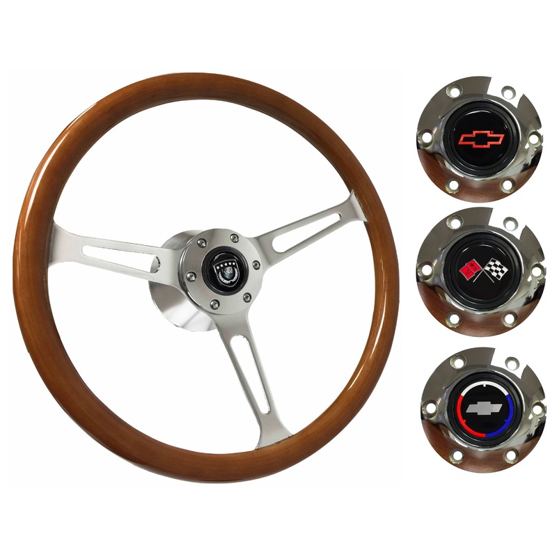 1990-2005 Corvette Steering Wheel Kit | Classic Wood | ST3579