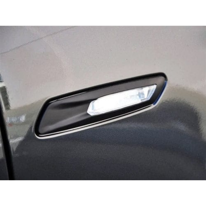 AutoTecknic Replacement Stealth Black Fender Light Trims – F10 Sedan / F11 Wagon | 5 Series