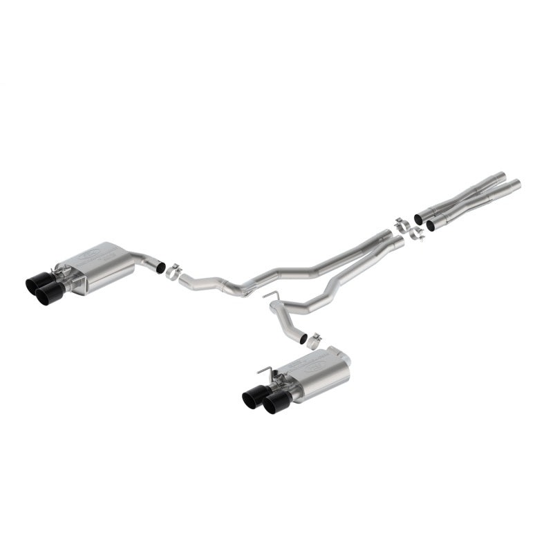Ford Racing 2024 Mustang 5.0L GT Extreme Cat-Back Exhaust – Black Tips