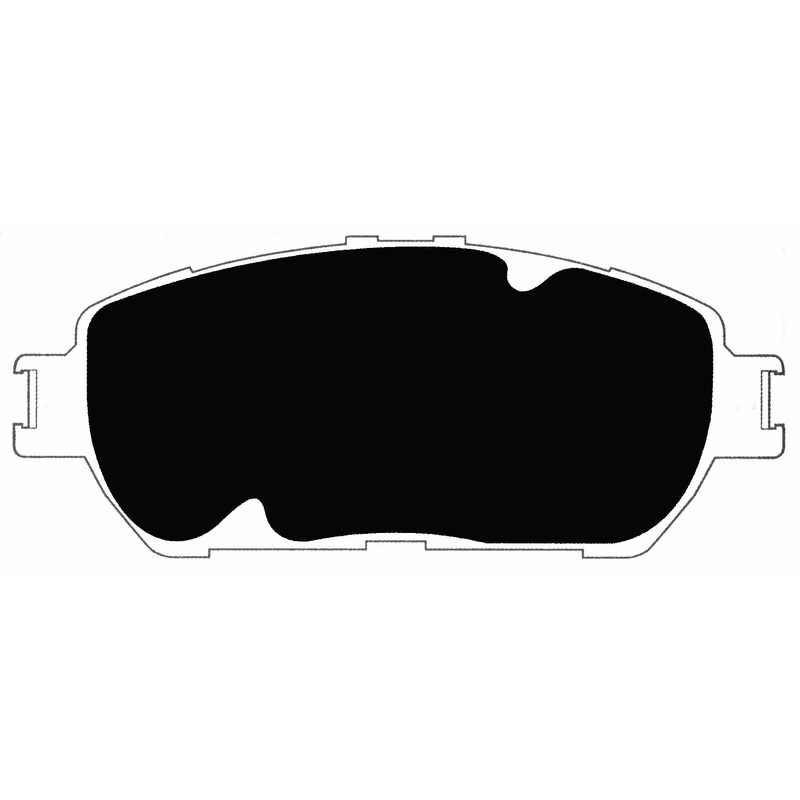 Porterfield Brake Pads for 2012 TOYOTA TACOMA 2WD 5 Lug