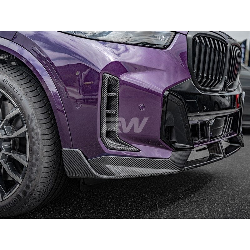 RW Carbon Carbon Fiber Front Vent Trims – BMW / G05 / X5 / LCI