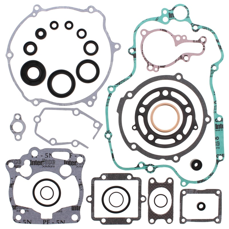 Vertex 811427 Gaskets 98-00 Kawasaki KX125 Complete Gasket Kit w/ Oil Seals
