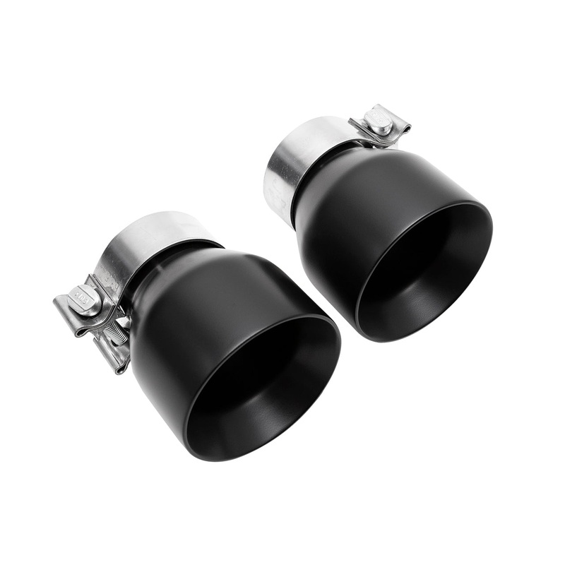 SOUL 2020+ Porsche 718 GT4 / Spyder / GTS 4.0L Bolt On Exhaust Tips – Ceramic Black Straight Cut
