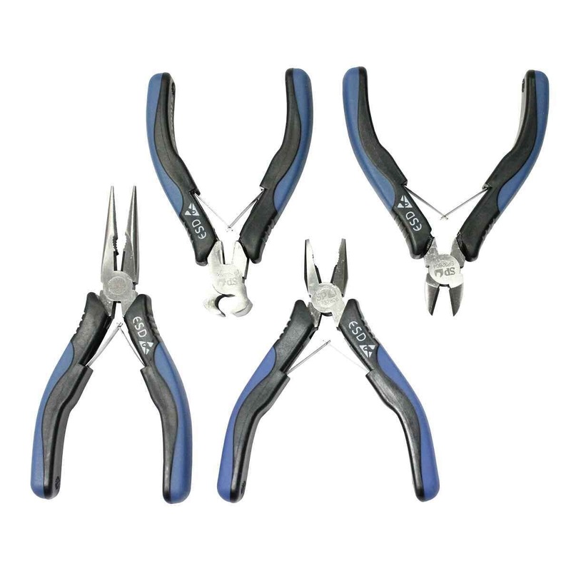 SP Tools USA – 4PC PRECISION PLIER/CUTTER SET