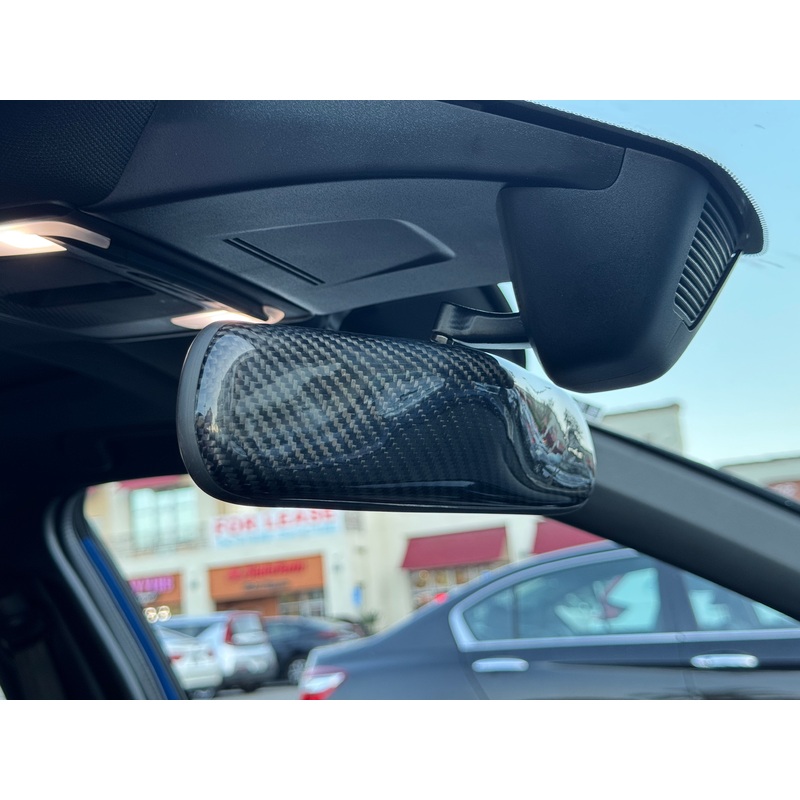 Ballade Sports Carbon Fiber Convex Rear View Mirror