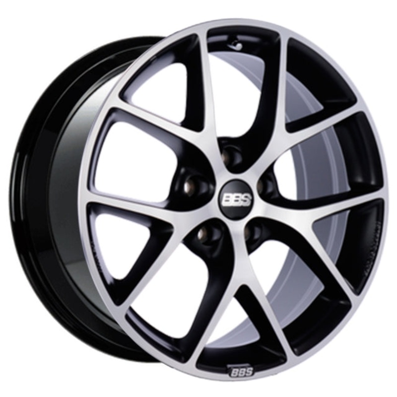 BBS SR Wheel – 17×7.5 +40 | 5×115 | Volcano Grey w/ Diamond Cut