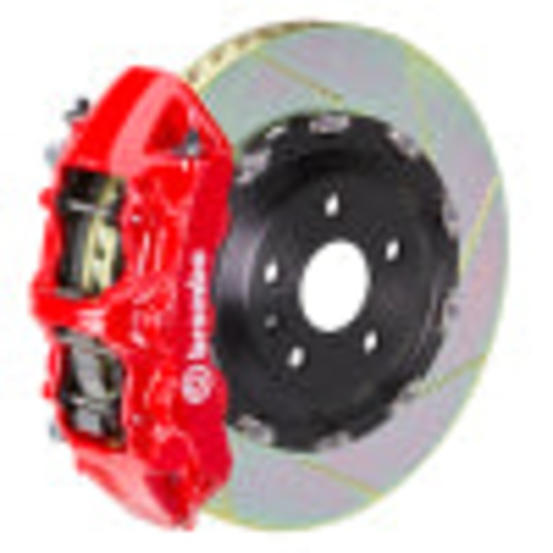 Brembo 25+ BMW X3 30 xDrive (G45) Front GT BBK 6 Piston Cast 380×34 2pc Rotor Slotted Type-1 – Red