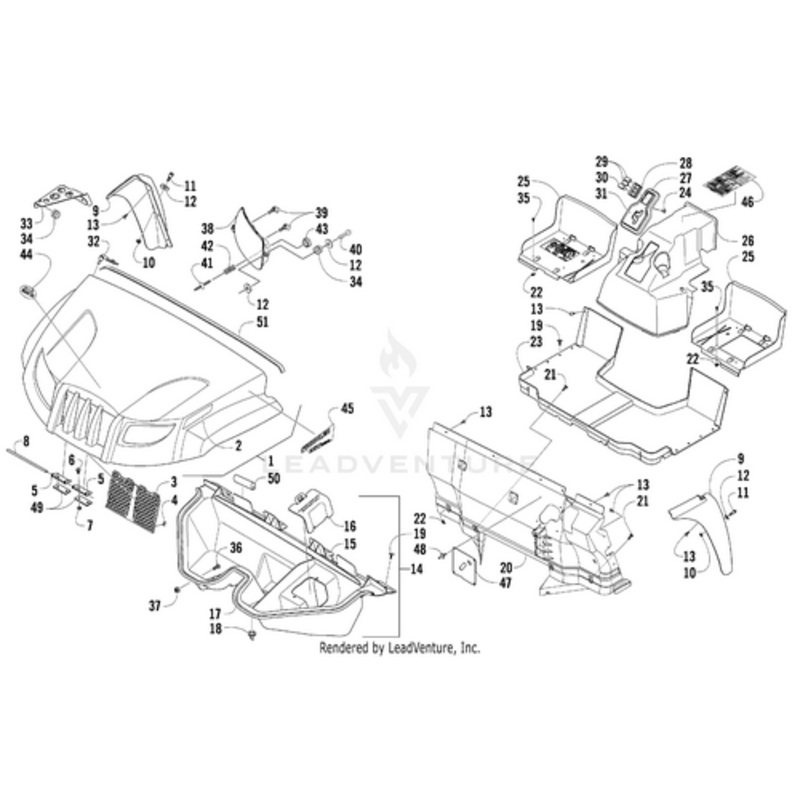 Decal – Right by Arctic Cat