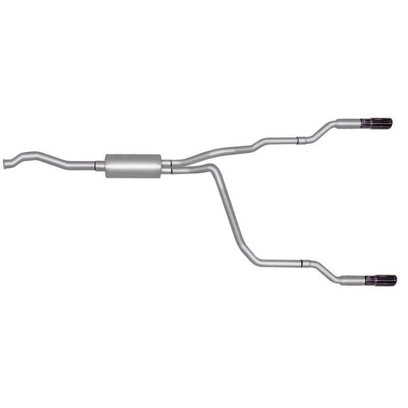 Gibson 01-05 Ford Ranger XL 2.3L 1.75in Cat-Back Dual Split Exhaust – Aluminized