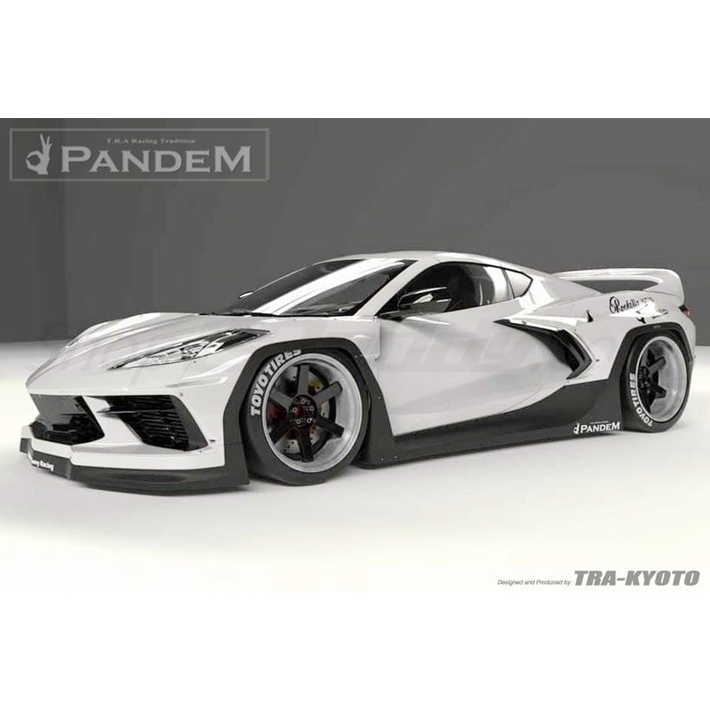 GReddy Pandem RB Complete Wide Body Aero Kit w/ Wing | 2020 Chevrolet Corvette (66980800)