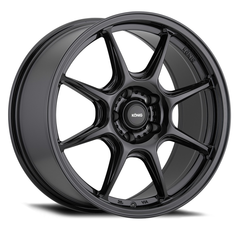 KONIG Lockout Wheel – 18×8.5 +35 | 5×114.3 | Gloss Black