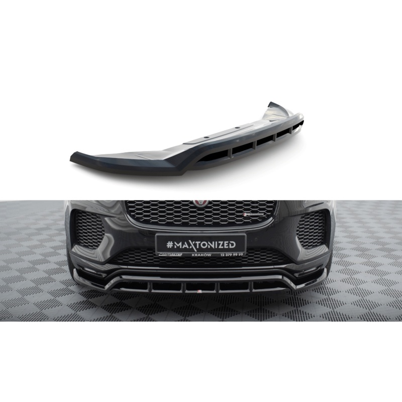 Maxton Design Front Splitter Jaguar E-Pace R-Dynamic Mk1