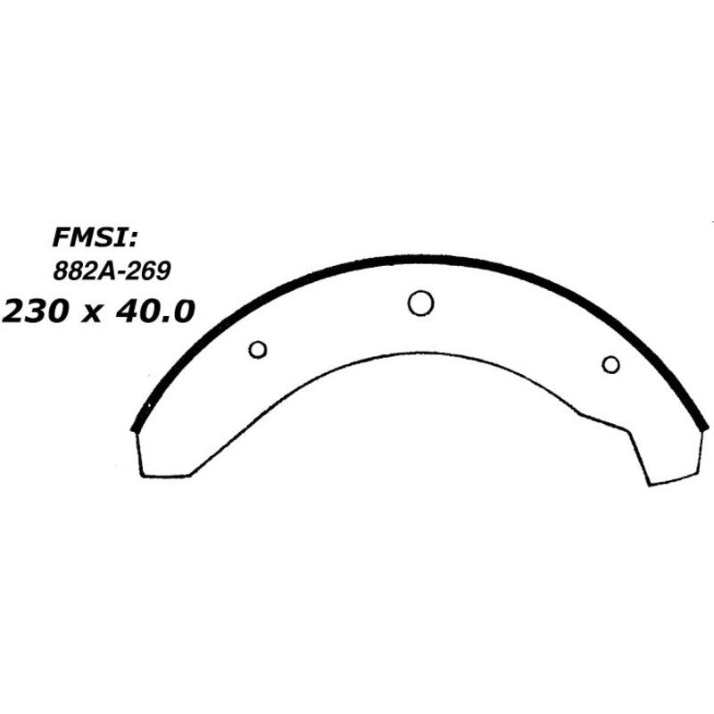 Porterfield Brake Shoes for 1974 VOLKSWAGEN BEETLE