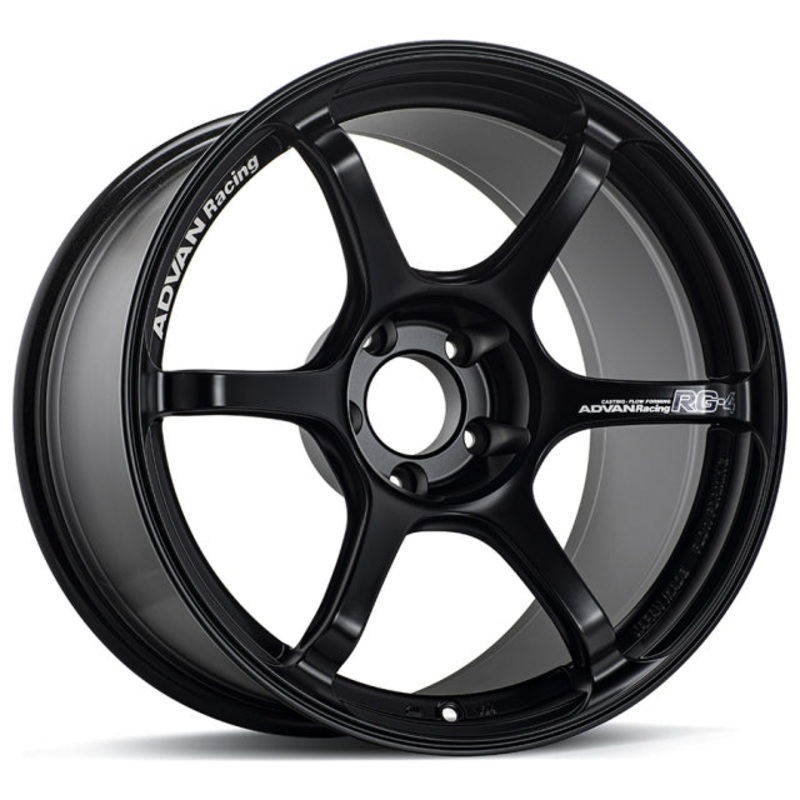 Advan RG-4 Wheel – 17×7.0 +42 | 4×100 | Semi Gloss Black