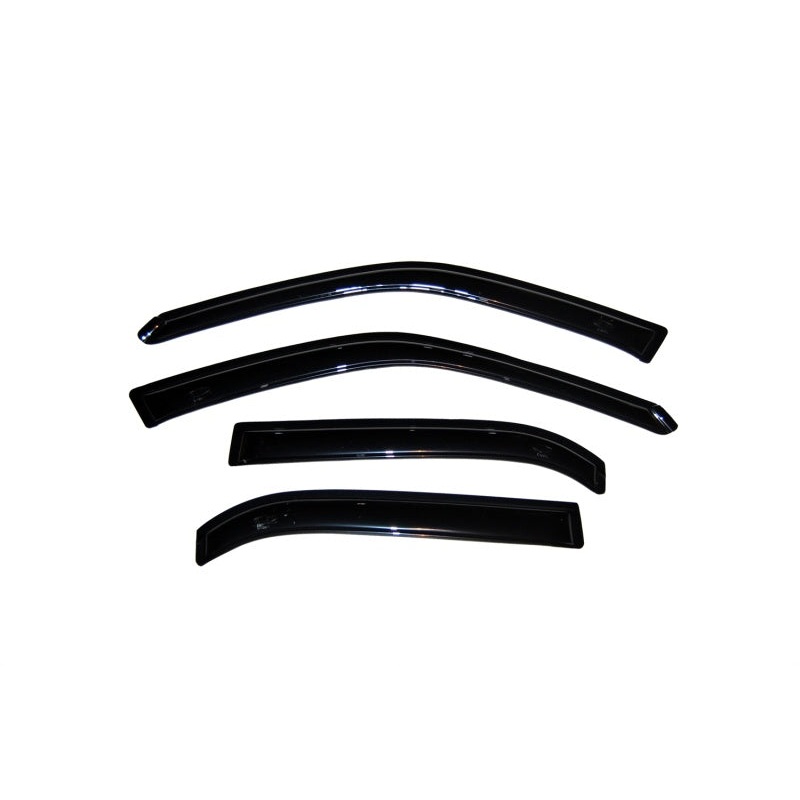 AVS 98-02 Chevy Prizm Ventvisor Outside Mount Window Deflectors 4pc – Smoke