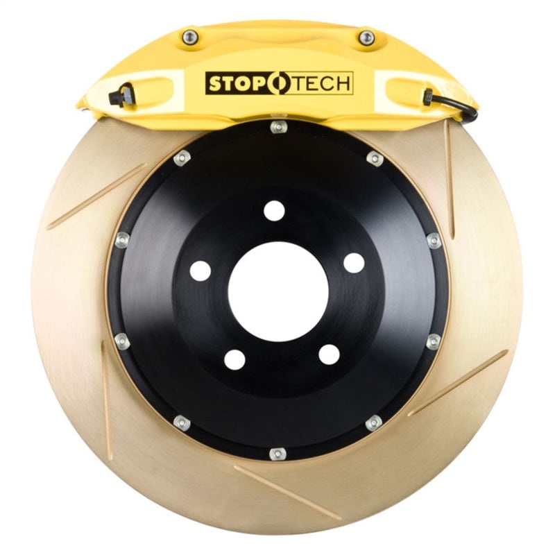 StopTech BMW 525 Rear BBK 355x32mm w/Yellow ST-40 Calipers Zinc Slotted Rotors