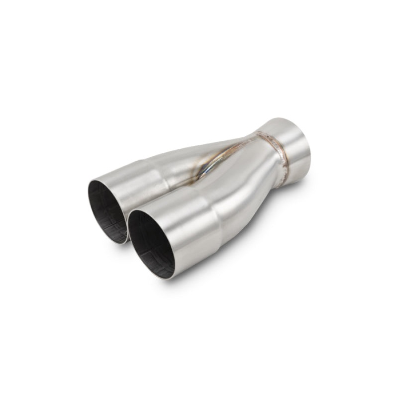 Vibrant 2-1 SS Merge Collectors (2-1/2in Inlet Slipover ID 3in Outlet OD) – Sold Individually