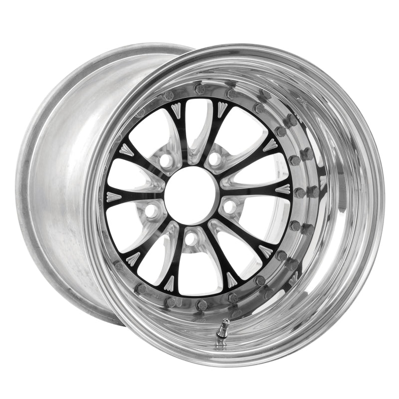 Weld Vitesse 15×12 / 5×4.5 BP / 3.5in. BS Black Wheel – Non-Beadlock