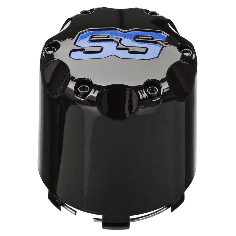 Black Snap In Cap w/Blue “SS”