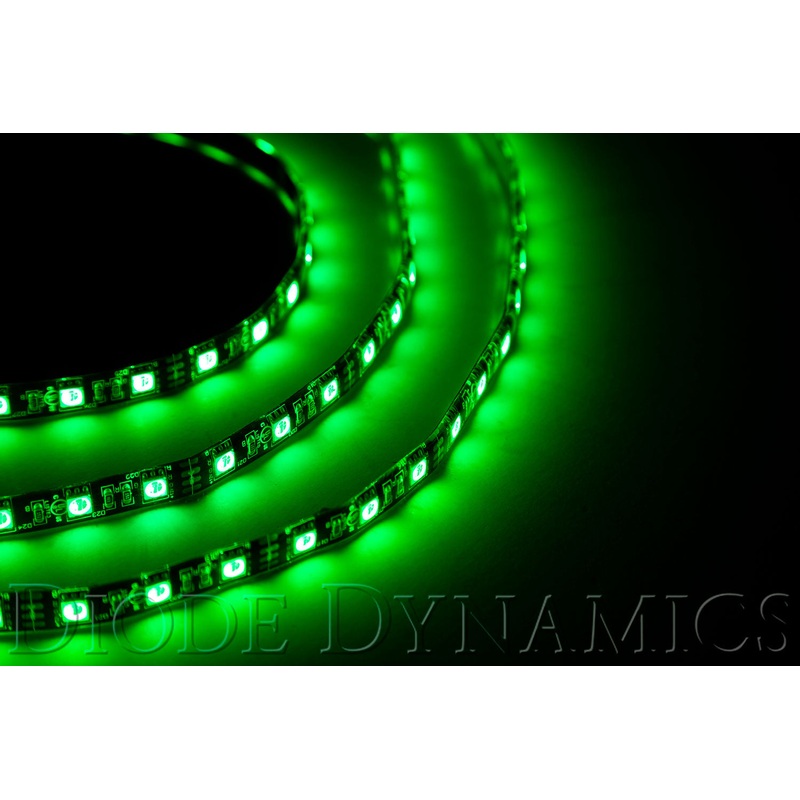 LED Strip Lights Green 50cm Strip SMD30 WP Diode Dynamics