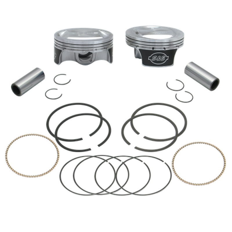 S&S Cycle 2017+ M8 Models 4.320in Bore Piston Ring Set – 2 Pack