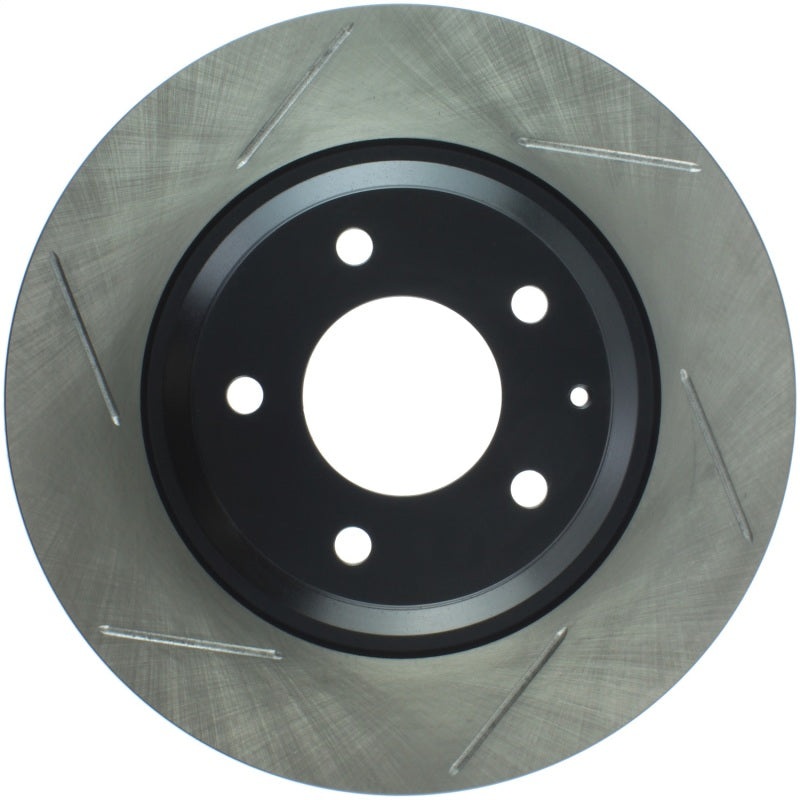 StopTech Power Slot 2003+ Mazda RX8 Slotted Right Rear Rotor – SPORT SUSPENSION ONLY